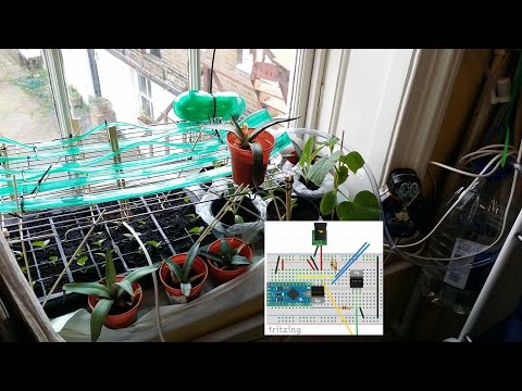 Arduino plant watering system tutorial