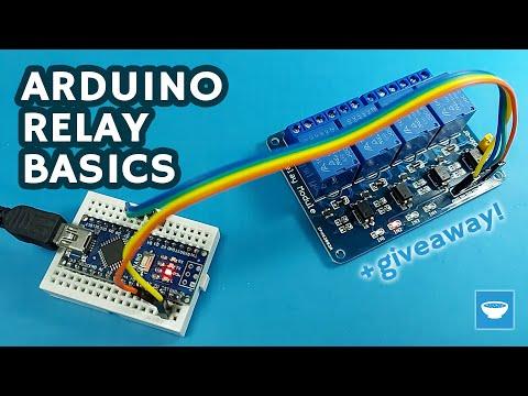 Arduino relay basics - how it works and how to use it (+ giveaway!)