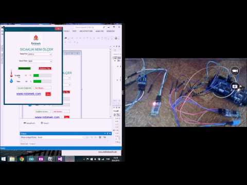 Arduino ve Visual Basic ile Bluetooth &amp;Uuml;zerinden Sıcaklık Nem Kontrol &amp;Ouml;l&amp;ccedil;&amp;uuml;m&amp;uuml;