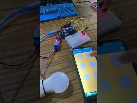 Arduino with Relay and Bluetooth HC-06 #akramslab #arduino #projects