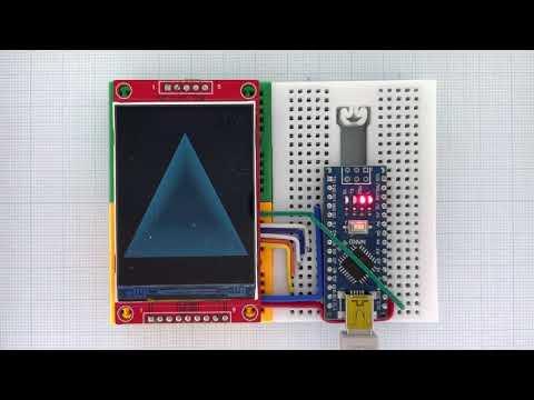 Arduino_GFX Arduino Nano ILI9341