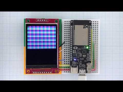 Arduino_GFX ESP32 ILI9341