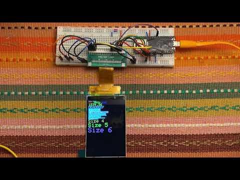 Arduino_GFX ILI9481 320x480