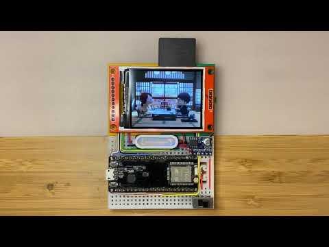 Arduino_GFX MJPEG video with PCM audio