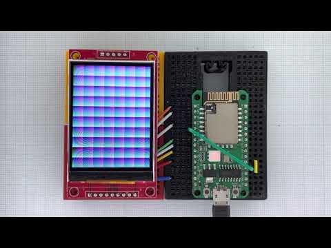 Arduino_GFX RTL8720 ILI9341