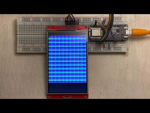 Arduino_GFX ST7796 320x480