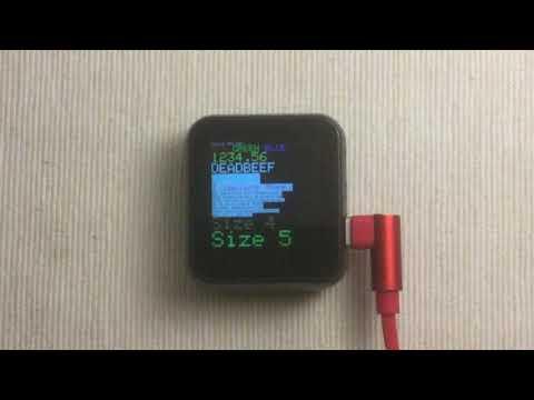 Arduino_GFX TTGO T-Watch 240x240