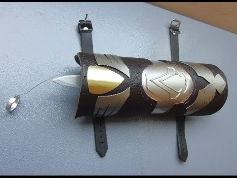 Assassins Creed style knife launcher PART 2: The cover and emblems