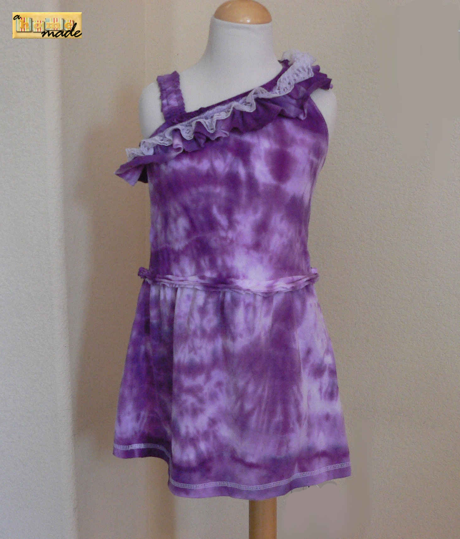 Assymetrical Tie Dye Dress.JPG