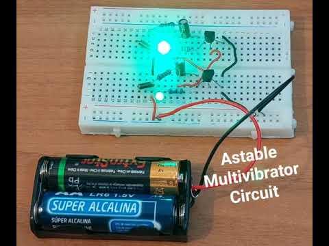 Astable Multivibrator Circuit