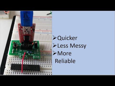 Atmega328p shield for prototyping on breadboards