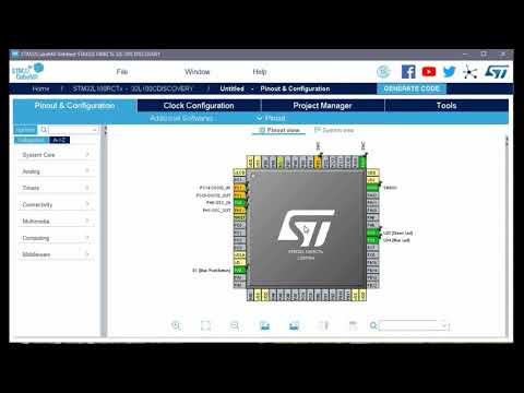 Atollic Truestudio STM32L100 Blink LED