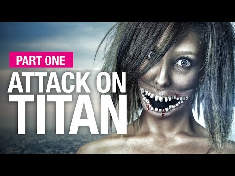 Attack on Titan halloween makeup tutorial (part 1)