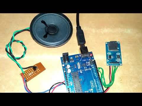 Audio player using Arduino Uno