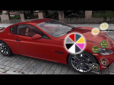 Augmented Reality Realistic Car Showcase