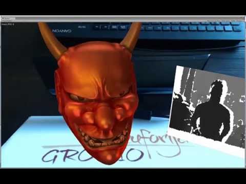 Augmented Reality Tutorial No. 29: Unity3D, Vuforia and Kinect for Face Tracking