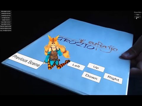 Augmented Reality Tutorial No. 32: User Inteface for Augmented Reality using Unity3D and Vuforia