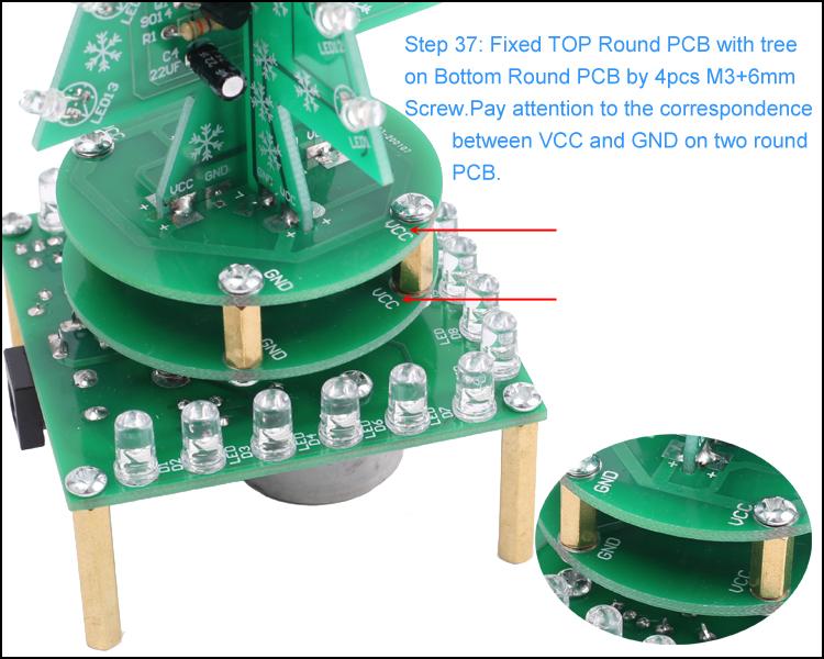 Auto-Rotate Flash RGB LED Music Christmas Trees Kit.122.JPG