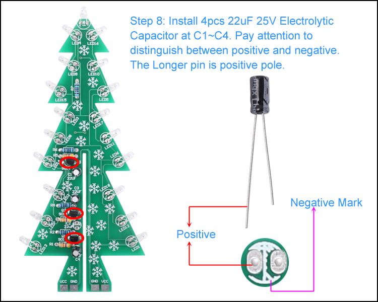 Auto-Rotate Flash RGB LED Music Christmas Trees Kit.16.JPG