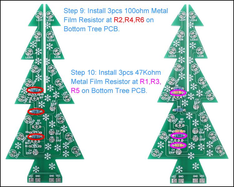 Auto-Rotate Flash RGB LED Music Christmas Trees Kit.17.JPG