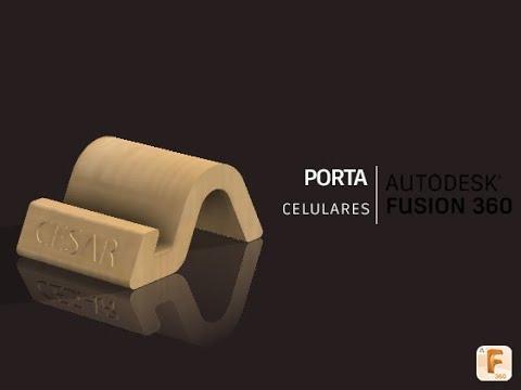 Autodesk Fusion 360 l Letras sobresalidas