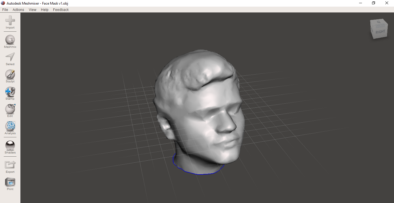 Autodesk Meshmixer - Face Mask v1.obj 09-05-2024 11_40_36.png