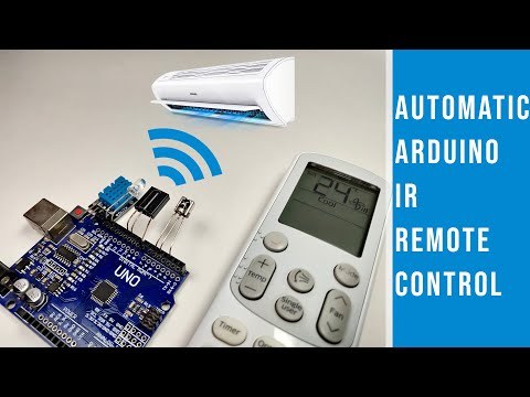 Automatic Arduino Based IR Remote Control Temperature Driven