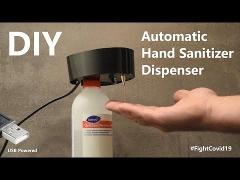 Automatic Hand Sanitizer Dispenser DIY