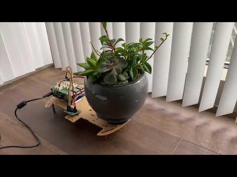 Automatic Plant Rotator with Sunlight Sensor