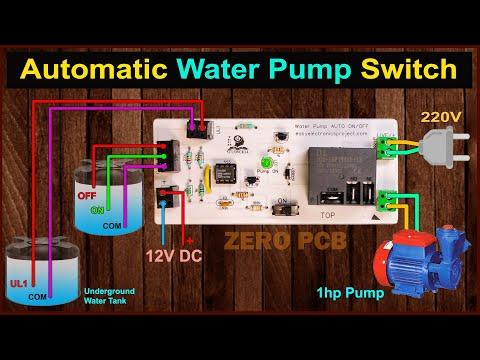 Automatic Water Level Controller for Submersible Pump and Overhead Tank | 555 Timer Projects 2021