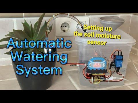 Automatic Watering System (setting up the soil moisture sensor)