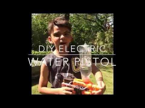 Automatic water pistol - Nerf Hack