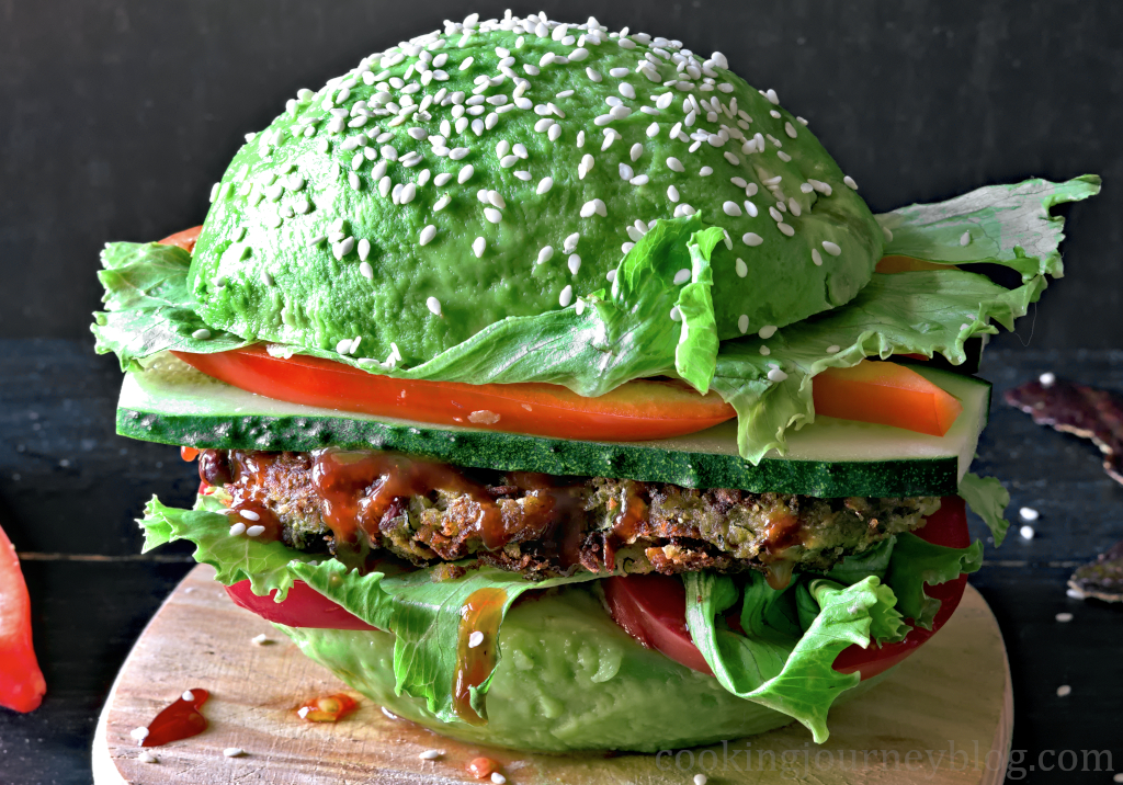 Avocado Burger &ndash; Vegan Burger Recipe instr.jpg