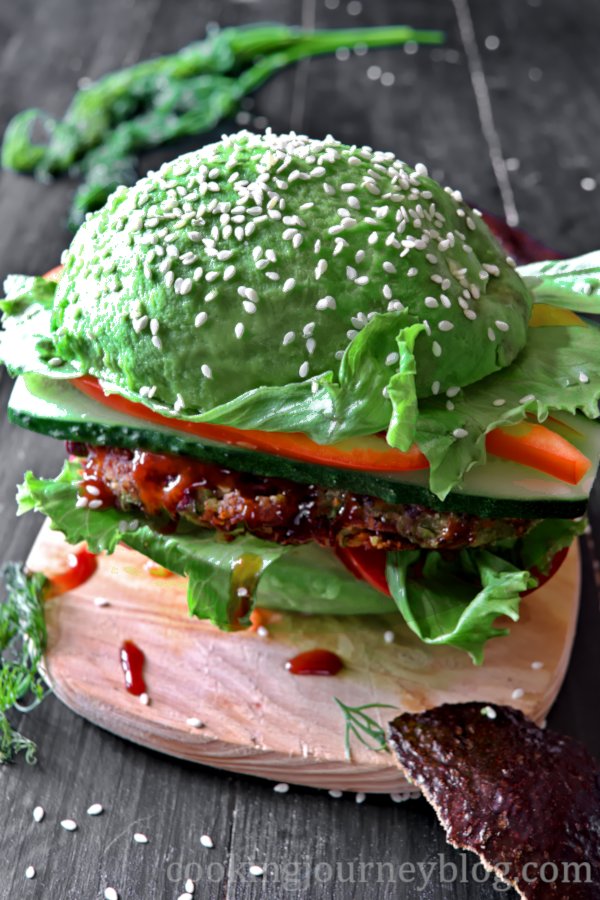 Avocado Burger &ndash; Vegan Burger Recipe.jpg