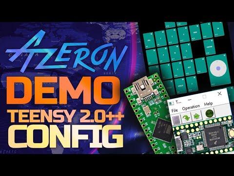 Azeron Keypad - Teensy Firmware Install - Azeron Software Config - Warzone Gameplay - STL 3DPRINT