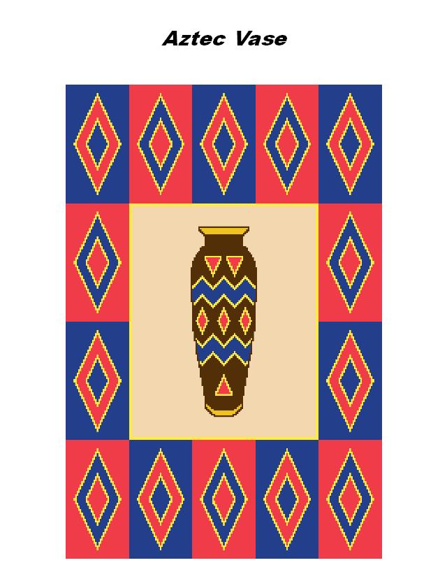 Aztec Vase #AM002999-001 picture.jpg