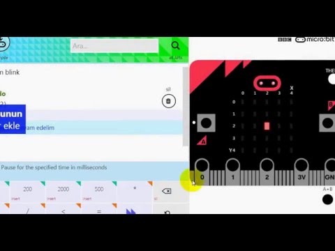 BBC Micro:Bit Blink Simulation