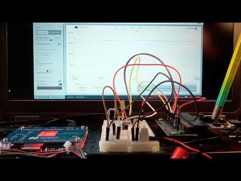 BC337 transistor study using Kitronik Inventor's Kit with Adafruit CLUE