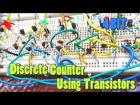 BCD counter Using Discrete Transistors