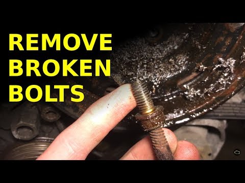 BEST way to remove broken or stripped bolts (proven method)