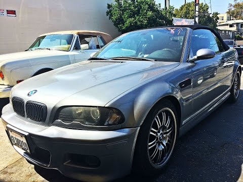 BMW M3 convertible top replacement