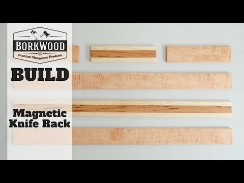 BUILD | Magnetic Knife Rack