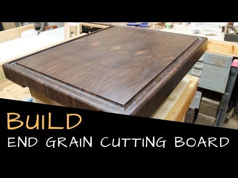 BUILD | Walnut End Grain Cutting Board