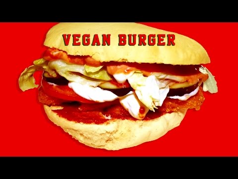 BURGER RECIPE - MAKE YOUR OWN VEGAN BURGER