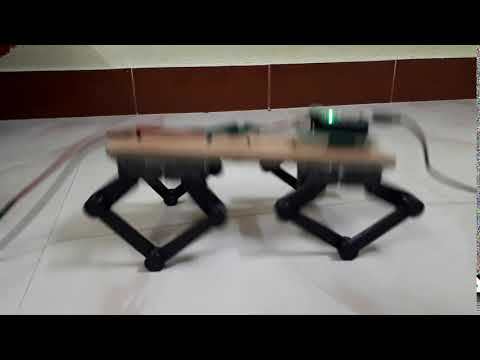 Baby MIT Cheetah Robot First test