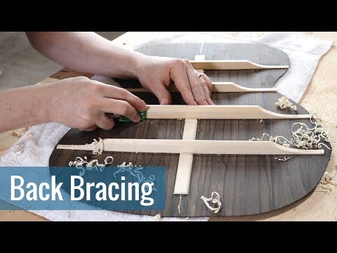 Back Bracing (Ep 15 - Acoustic Guitar Build)