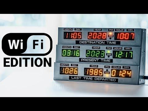 Back to the Future clock - WIFI EDITION [ENG SUB]