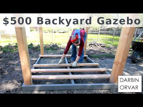 Backyard Gazebo for $500 w/ Limited Tools