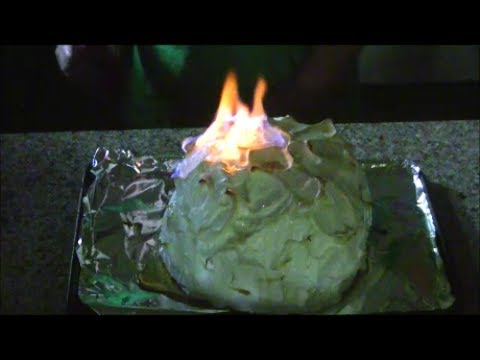 Baked Alaska Flambe Tutorial