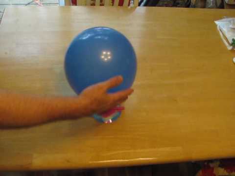 Balloon Powered Hovercraft